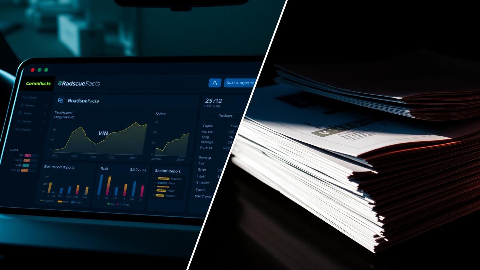 RoadscueFacts vs Carfax, AutoCheck & KBB: The Smarter Vehicle History Report